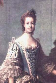Allan Ramsay Queen Charlotte as painted by Allan Ramsay in 1762. France oil painting art